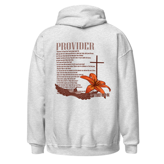 Provider Unisex Hoodie -Matthew 6:26-34