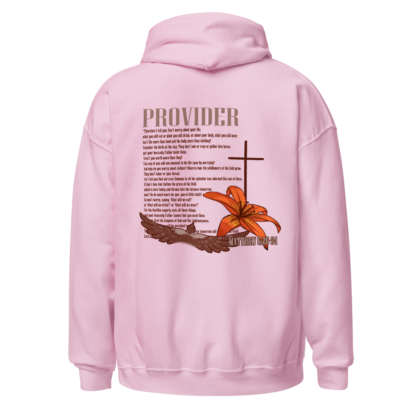 Provider Unisex Hoodie -Matthew 6:26-34